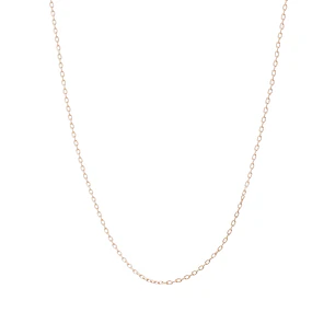Cadena Oro Miel 18kt Limada Fina