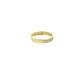 Anillo Compromiso de Oro 18Kt Cintillo Doble Riel Circon - Miniatura 2