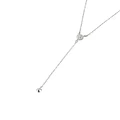 Collar de Oro 18kt con Diamantes de 17 Pts SI/H Totales Corte Brillante