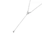 Collar de Oro 18kt con Diamantes de 17 Pts SI/H Totales Corte Brillante - Miniatura 1