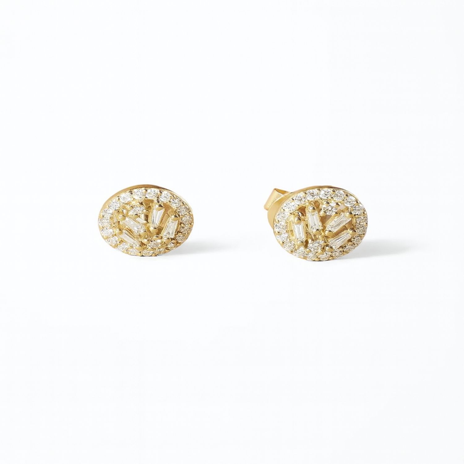 Aros de Oro 18kt Diamantes 31 Pts | Danielle Costantini 1