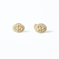 Aros de Oro 18kt Diamantes 31 Pts | Danielle Costantini