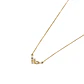 Collar Oro Amarillo 18kt Linea Circonita Baguette - Miniatura 4