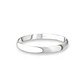 Argolla Matrimonio Ilusión de Oro Blanco 18kt Inglés Verona de 2,0mm - Miniatura 2
