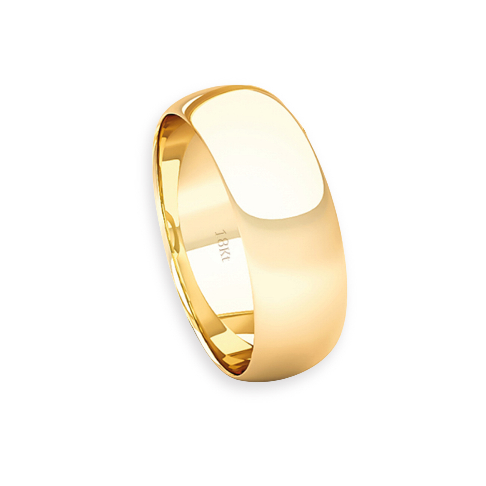 Argolla Matrimonio de Oro Amarillo 18kt Inglés Argos de 5,0mm 3
