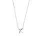 Collar de Plata Esterlina 925 Letra K - Miniatura 3