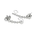 Aros Oro 18kt Diamantes 1,3 Qts Total | Danielle Costantini