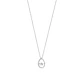 Collar de Oro 18kt con Diamantes Ovalado - Miniatura 3