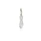 Colgante de Plata Esterlina 925 Gato Liso - Miniatura 3