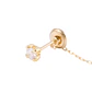 Piercing de Oro de 18kt Circón con colgante - Miniatura 3