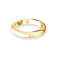 Argolla Matrimonio de Oro Amarillo 18kt Inglés Padua 3,0mm - Miniatura 2