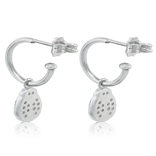 Aros de Plata Esterlina 925 Chinita Circonita