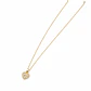 Colgante Oro Amarillo 18kt Corazón Circonita Baguette - Miniatura 2
