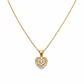 Colgante Oro Amarillo 18kt Corazón Circonita Baguette - Miniatura 3