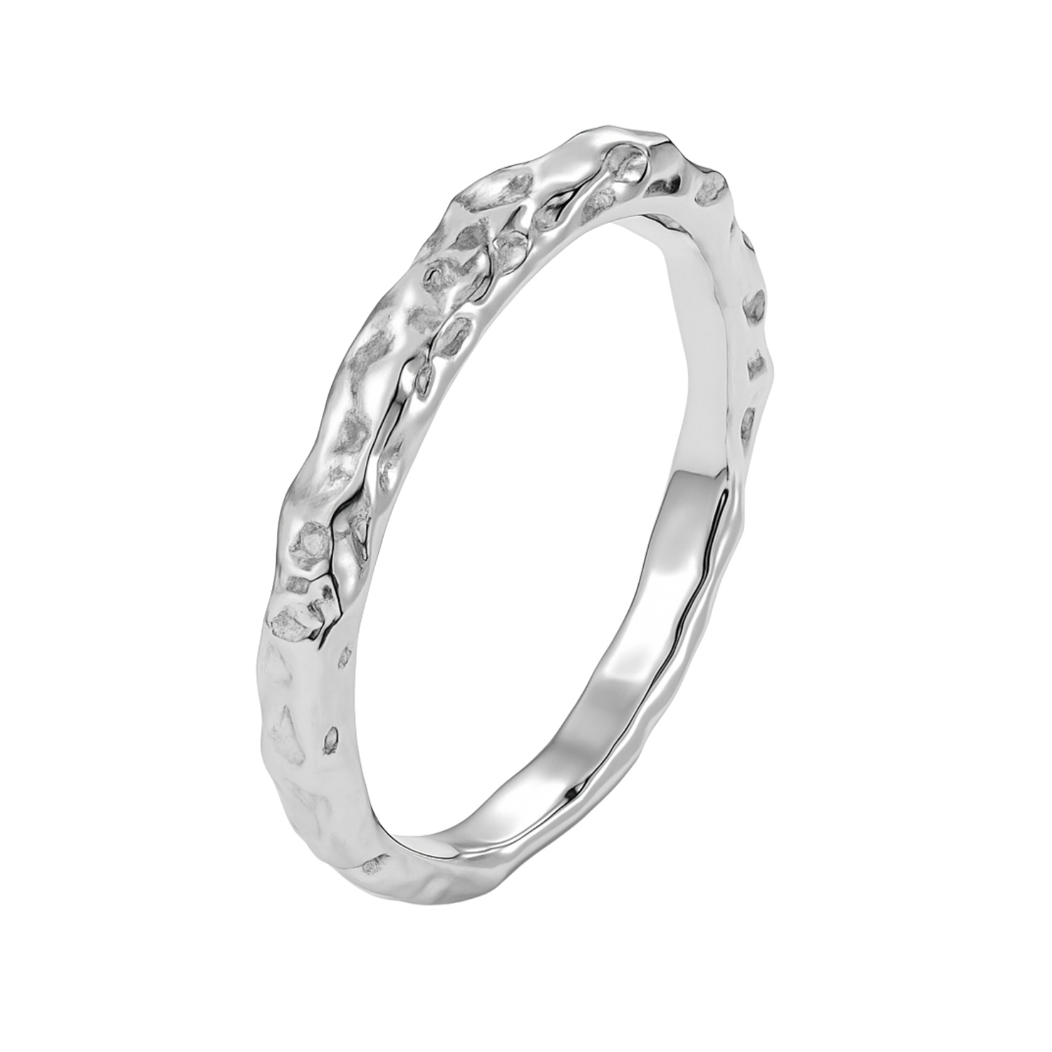 Anillo de Plata Esterlina 925 Ondulante 1