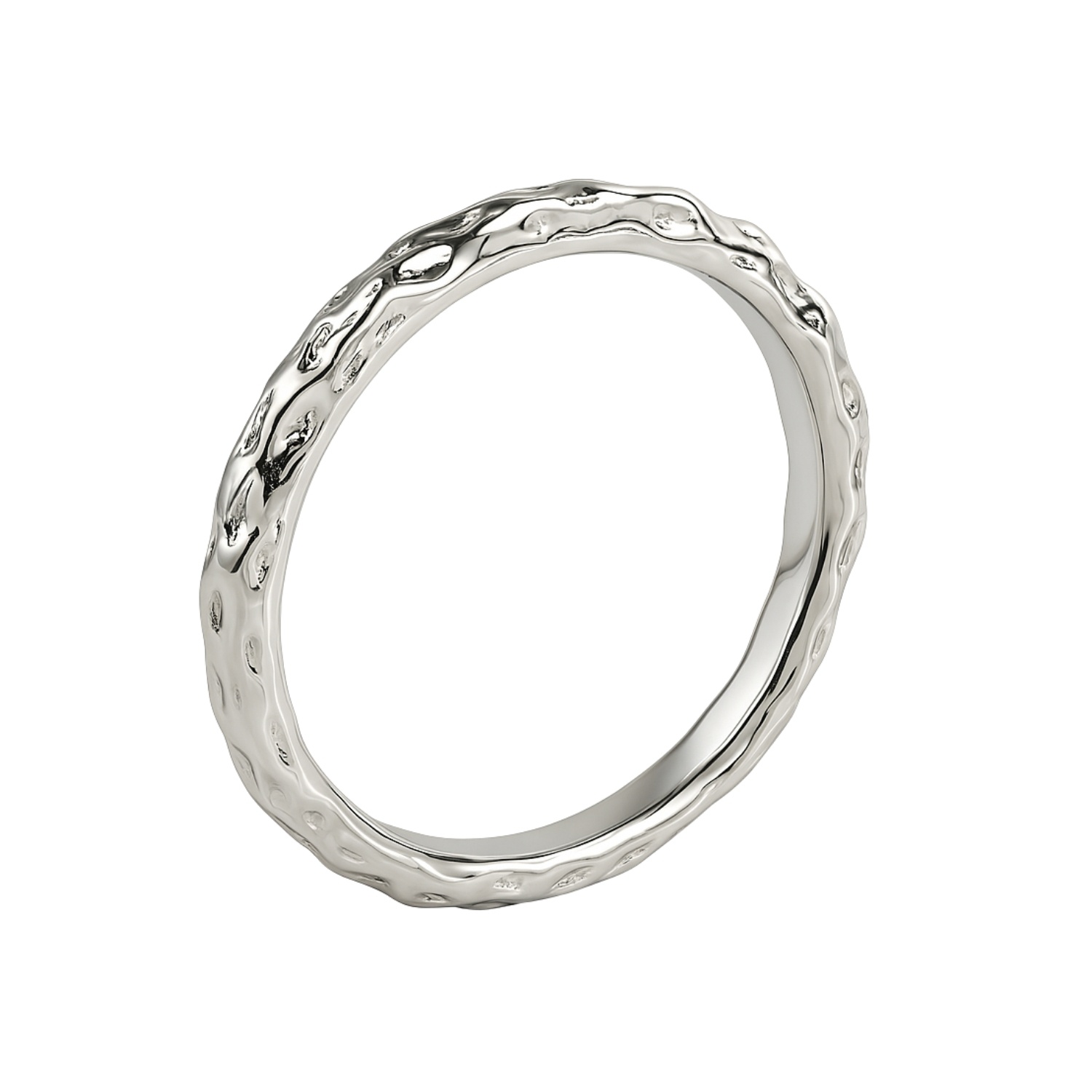 Anillo de Plata Esterlina 925 Ondulante 3