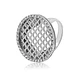 Anillo Oro Blanco 18kt Modelo Round. - Miniatura 1