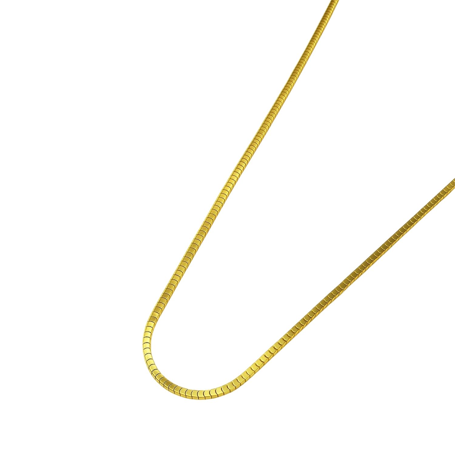 Cadena Oro Amarillo 18kt Serpiente 1