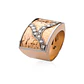 Anillo Oro Rosado 18kt Modelo Senis 12 Diamantes 2pts - Miniatura 1