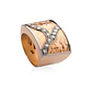 Anillo Oro Rosado 18kt Modelo Senis 12 Diamantes 2pts - Miniatura 2