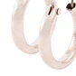 Aros Oro Miel 18kt Argolla Tubo 10mm - Miniatura 2