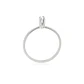 Anillo Compromiso Platino 950  Niza 1x12ptos Diamante - Miniatura 2