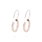 Aros Oro Miel 18kt Argolla Tubo 10mm - Miniatura 3