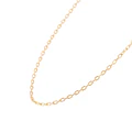 Cadena de Oro 18kt Limada Estilizada