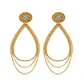 Aros Oro Amarillo 18kt Diamantes - Miniatura 1