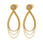 Aros Oro Amarillo 18kt Diamantes - Miniatura 3
