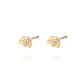 Aros de Oro 9kt Elefante Circon - Miniatura 2