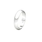 Argolla de Matrimonio Plata 950 Ingles 4mm Venecia - Miniatura 1