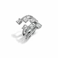 Anillo Oro Blanco 18kt Diamantes 1,39 Qts - Miniatura 2