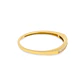 Anillo Compromiso de Oro 18Kt Riel Circonita Simple - Miniatura 4