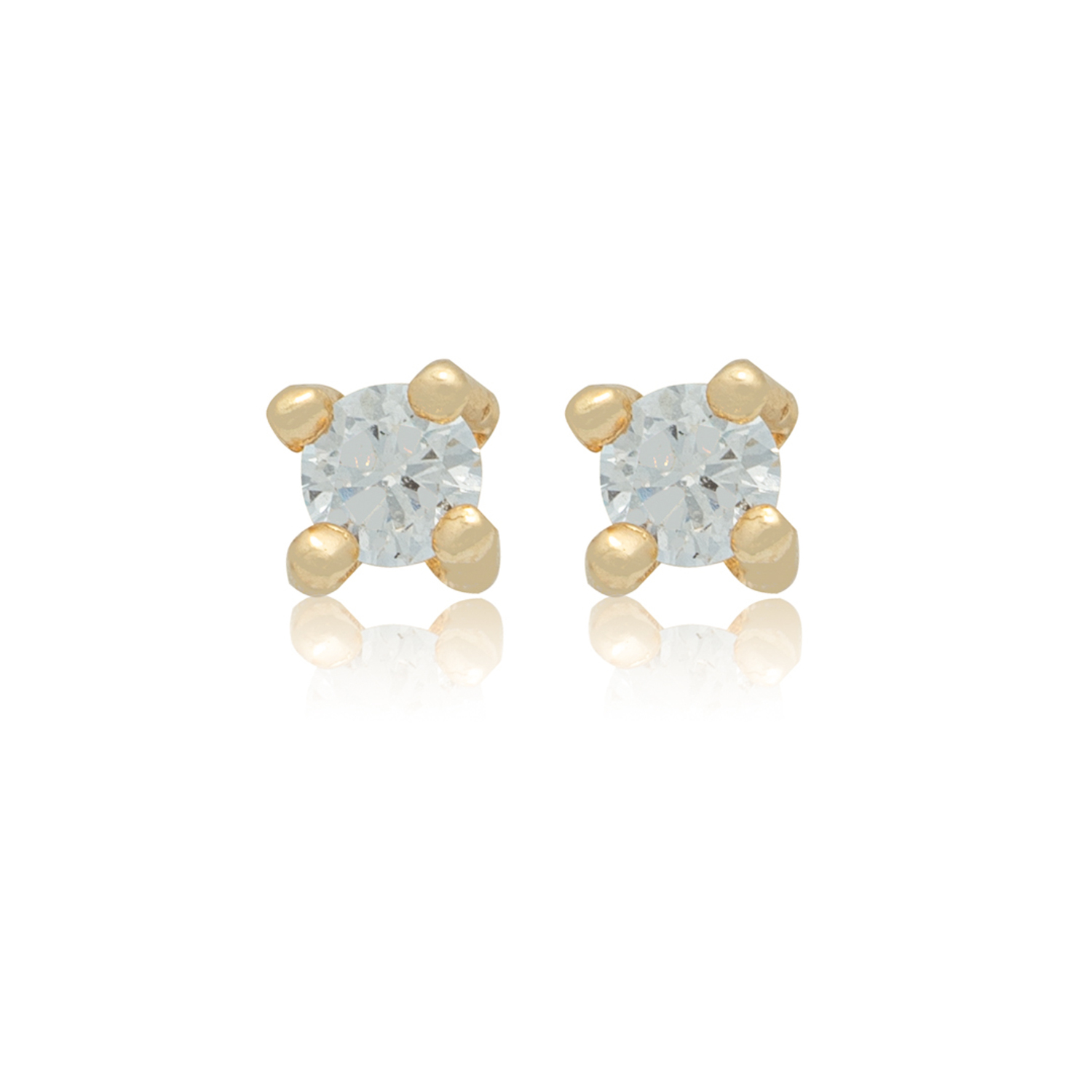 Aros de Oro 18kt Diamantes, 16 ptos 1