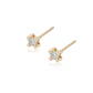 Aros de Oro 18kt Diamantes, 16 ptos - Miniatura 2