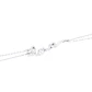 Pulsera Oro Blanco 18kt Tipo Anillo Love Diamante 1 Pts - Miniatura 2