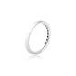 Anillo Oro Blanco 18kt Diamantes 12 Pts Corte Brillante SI/H - Miniatura 3