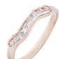 Anillo Oro Miel 18kt Reina Riel Circonitas - Miniatura 2