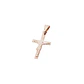 Colgante Oro Miel 18kt Cruz Cristo 17x30mm - Miniatura 1