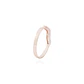 Anillo Oro Miel 18kt Reina Riel Circonitas - Miniatura 3