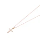 Colgante Oro Miel 18kt Cruz Cristo 17x30mm - Miniatura 3