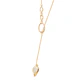 Collar de Oro 18kt Gota Circonita - Miniatura 2