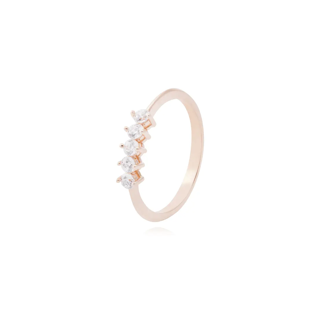 Anillo en Oro Miel 18kt Promesa 1