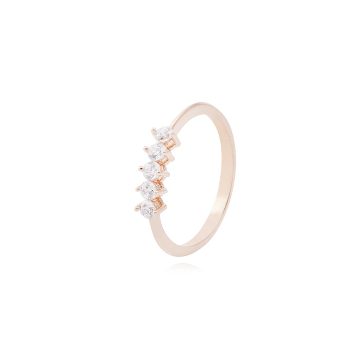 Anillo en Oro Miel 18kt Promesa 1