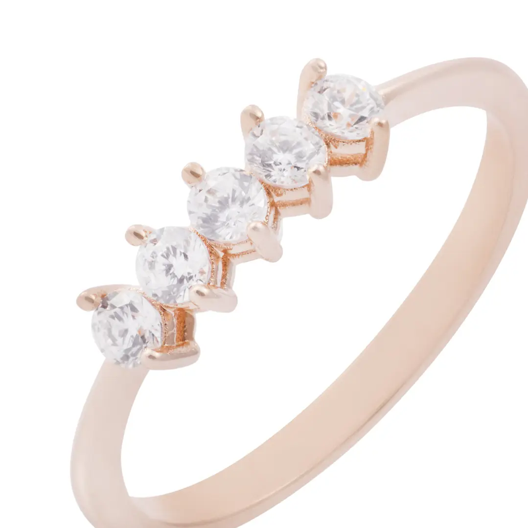 Anillo en Oro Miel 18kt Promesa 2