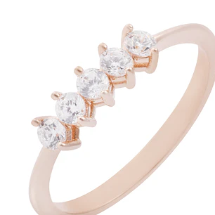Anillo en Oro Miel 18kt Promesa