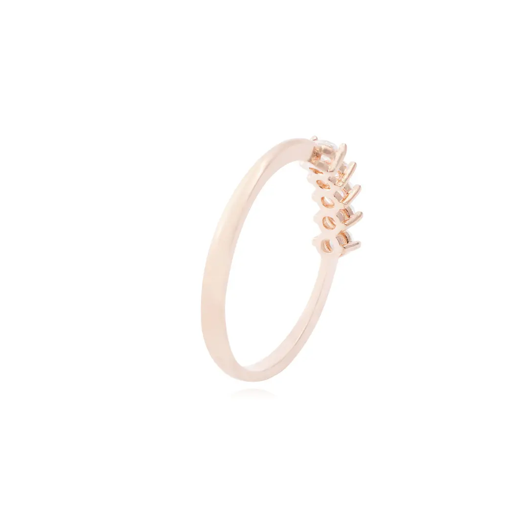 Anillo en Oro Miel 18kt Promesa 3