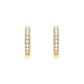 Aros de Oro 18kt Riel de Circones - Miniatura 2