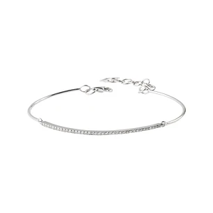 Pulsera Oro Blanco 18kt Diamantes 22 Pts SI/H